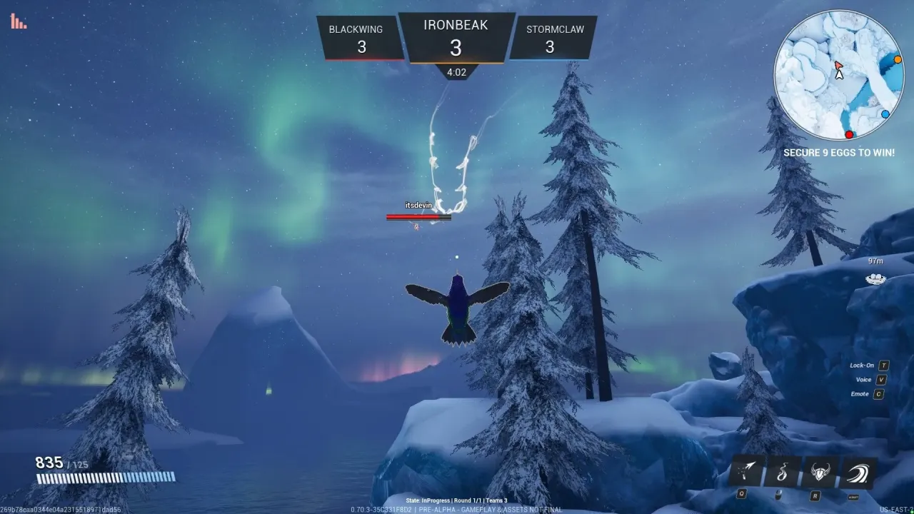 Birds of War aerial fight for meta context